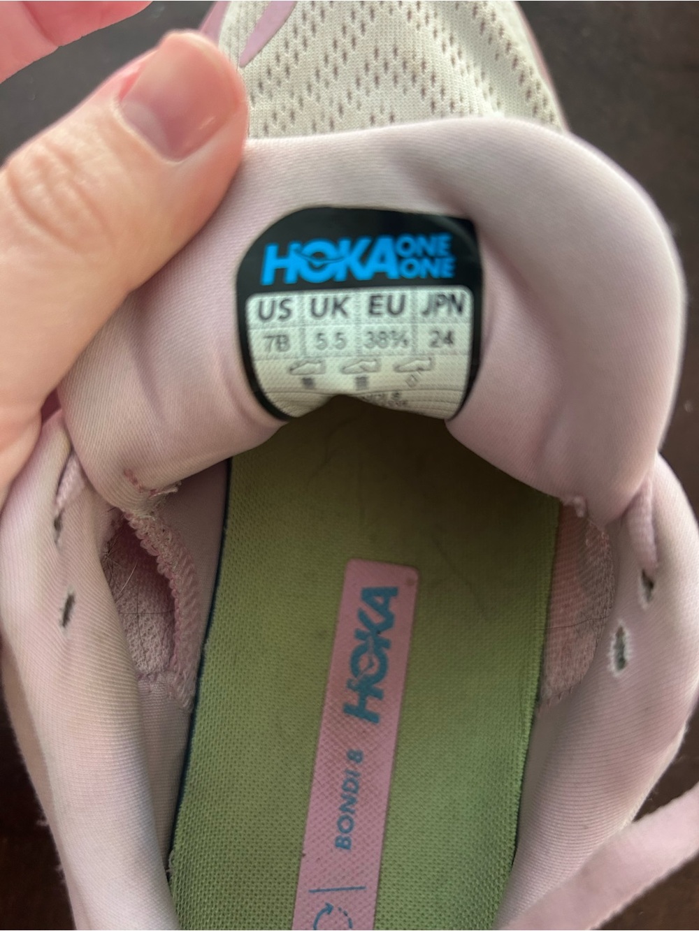 Hoka Bondi 8 Size 7B